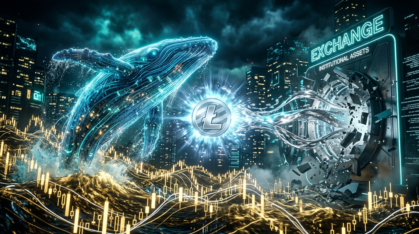 Is a Litecoin 'God Candle' Coming? Huge Whale Move Thins Exchange Liquidity