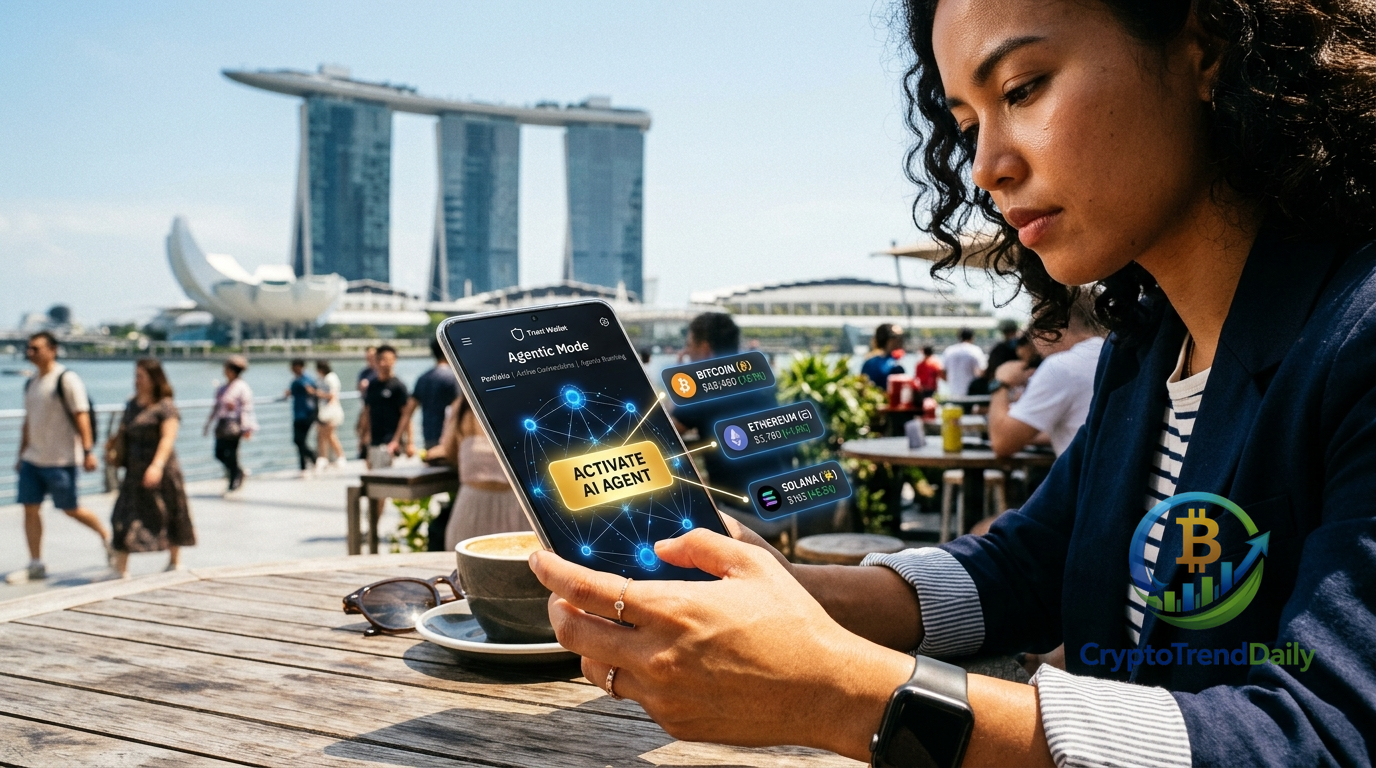 Trust Wallet AI Agents Explode: 220M Users Gain Automated Wealth Tools